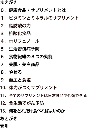 目 次 目 次